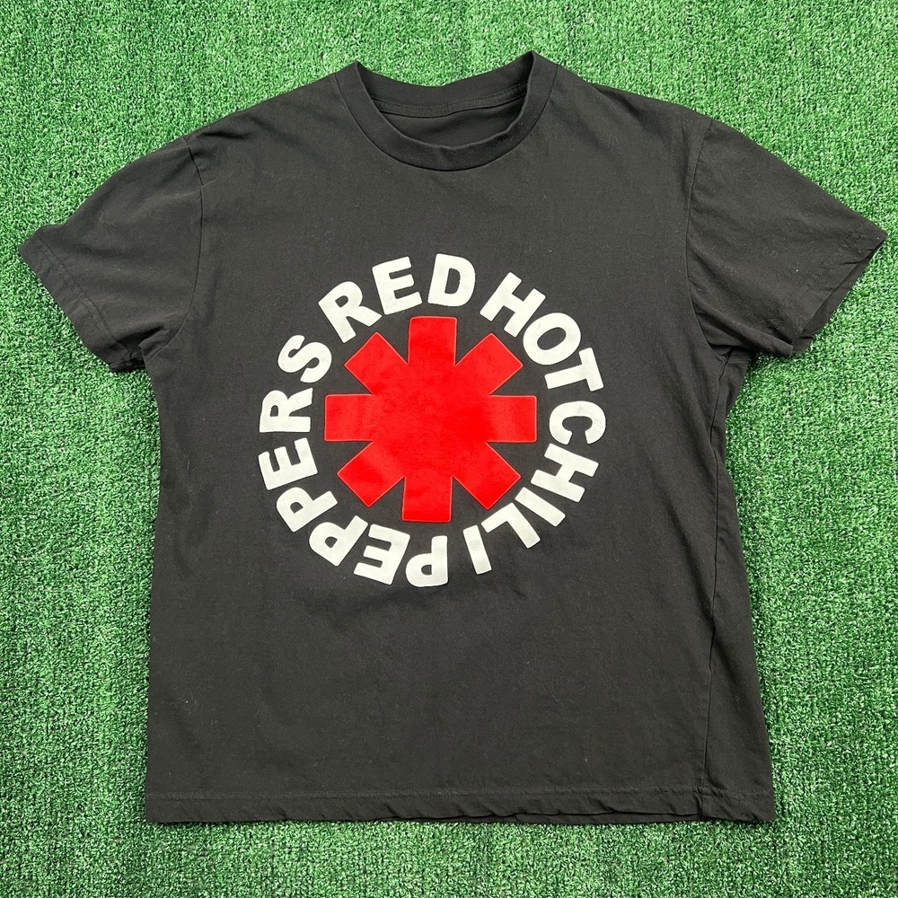 Red Hot Chili Peppers RHCP T-Shirt Men's Black Large KROQ Concert Tour 2024